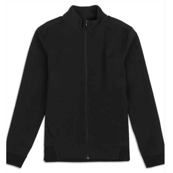 lululemon athletica Jackets & Coats Lululemon Athletica Black Zip